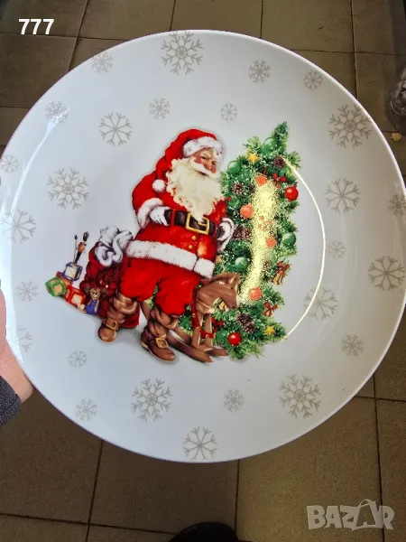 коледни чинии , снимка 1