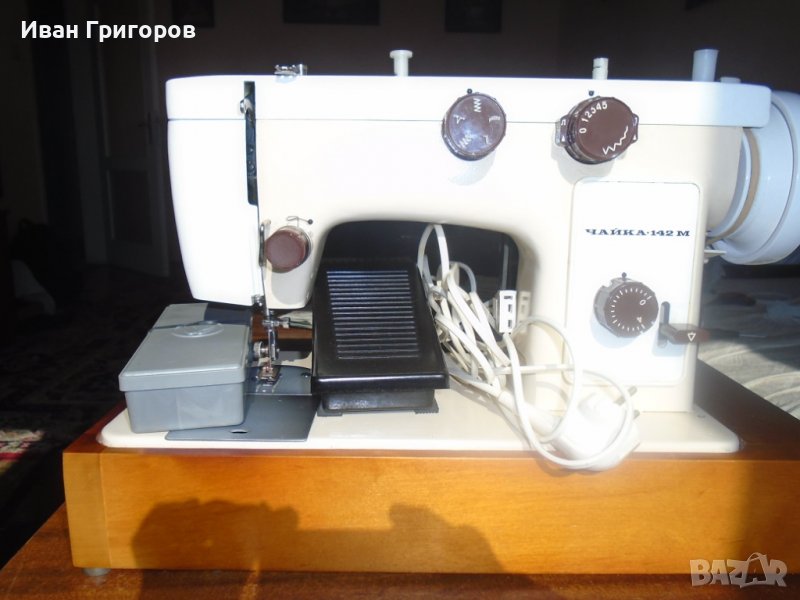"ЧАЙКА - 143" електрическа шевна машина, снимка 1