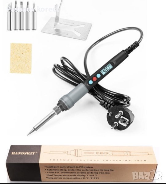 Професионален поялник 90W с електронно регулиране на температурата, снимка 1