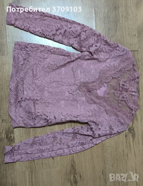 Дамска розова блуза, снимка 1