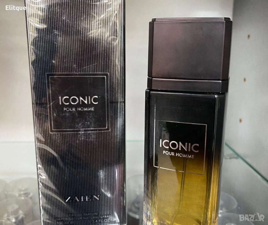 Мъжки парфюм ICONIC Pour Homme ZAIEN 100 ml, снимка 1