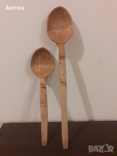 Стари дървени лъжици., снимка 1