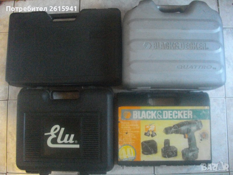 Куфар За Винтоверт-Англия/Германия-Голям-Отличен-Black Decker/ELU/AEG/, снимка 1