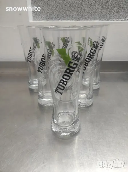 Чисто нови чаши за бира Туборг - 500 мл - намалени, снимка 1