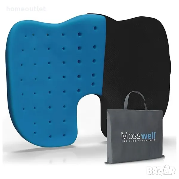 Ергономична възглавница с мемори пяна MOSSWELL SIT PRO AIR, X0012E9LZL, снимка 1