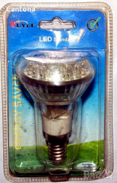 Светодиодна LED лампа 3W - 38 диода, Е14, 220V, снимка 1