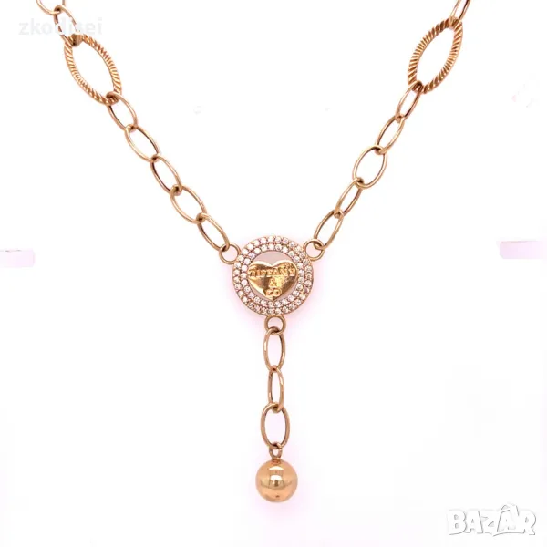 Златно колие Tiffany & Co. 7,20гр. 50,0см. 14кр. проба:585 модел:30538-1, снимка 1