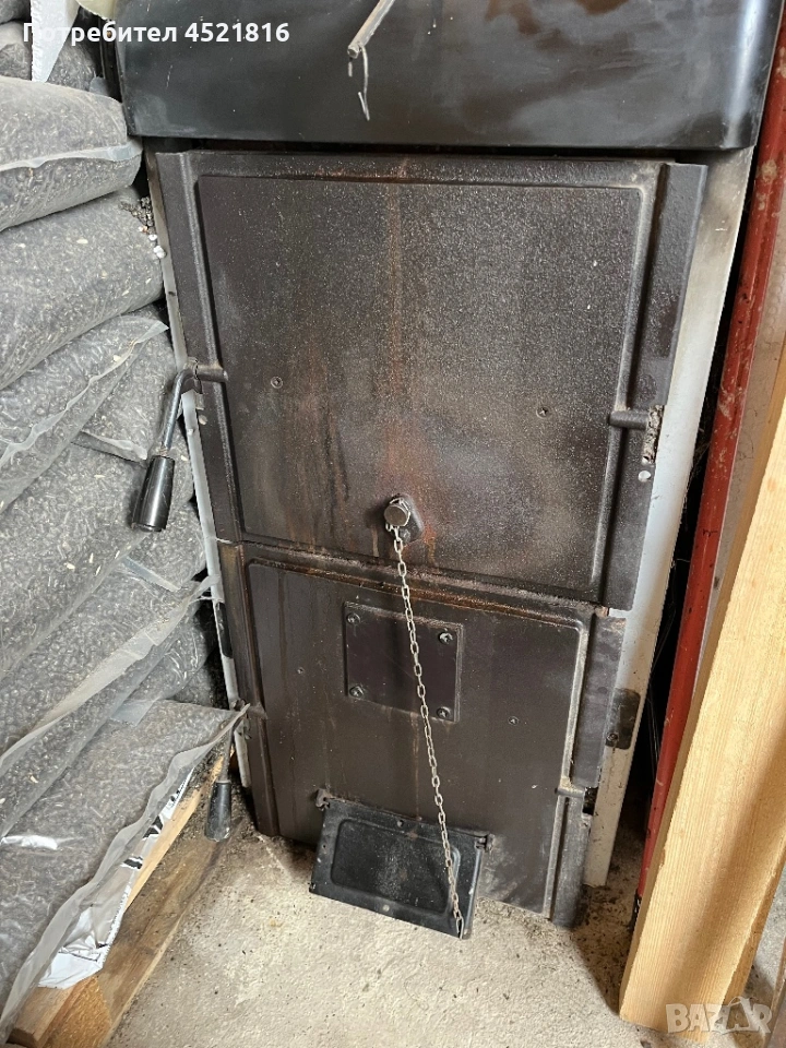 Турски чогунен котел на дърва. , снимка 1