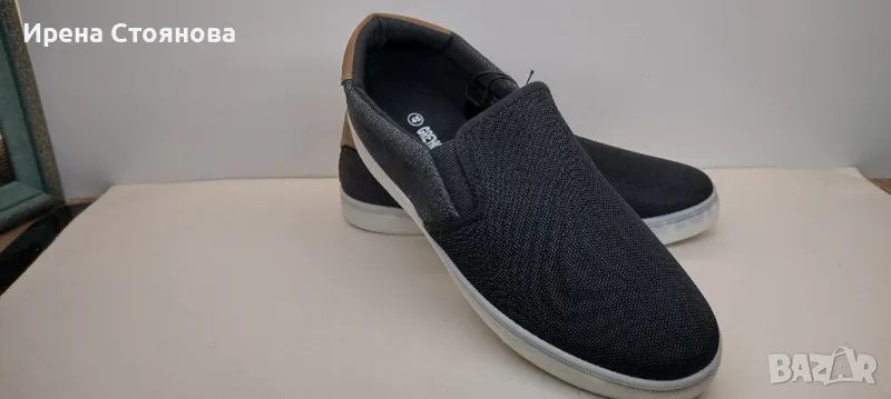 Мъжки обувки спортни Greyhound, цвят тъмно сиво 45 номер. Чисто нови. , снимка 1