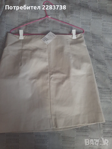 Нова кожена  пола, размер L, снимка 1