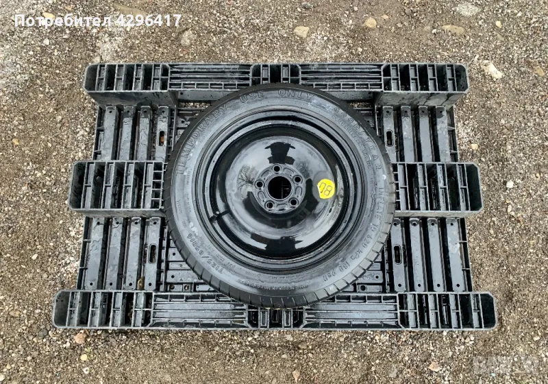 Патерица/Резервна гума Goodyear 125/85/16 16" 5x108 за Ford/Форд, снимка 1