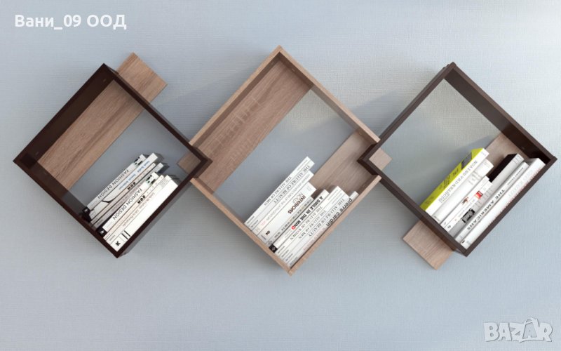 Красива тройна стенна етажерка , снимка 1