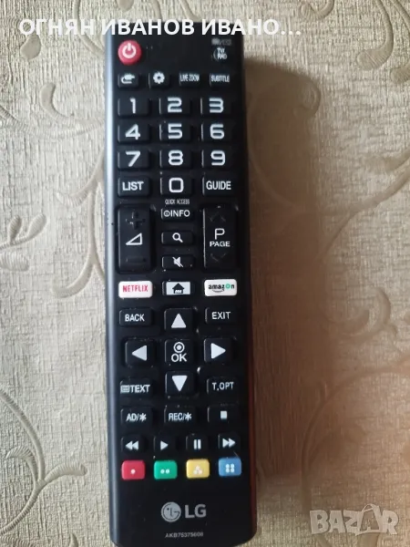 LG AKB75375608 оригинално дистанционно , снимка 1