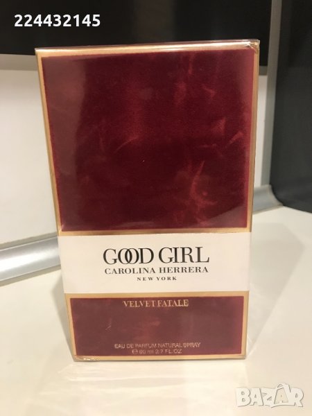 carolina herrera good girl velvet fatale edp 80ml, снимка 1