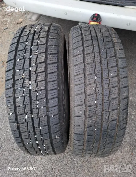 2бр.зимни бусови гуми Hankok RW06 215 70 15C , снимка 1
