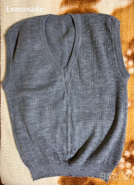 Нов дамски пуловер без ръкави, снимка 1