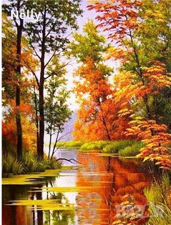 Диамантен 5D гоблен Есен 20/30, снимка 1