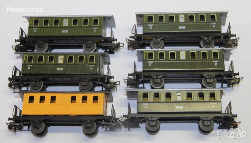 MARKLIN HО 1/87 ПЪТНИЧЕСКИ ВАГОН ВЛАК ВЛАКЧЕ ЖП 6 БР, снимка 1