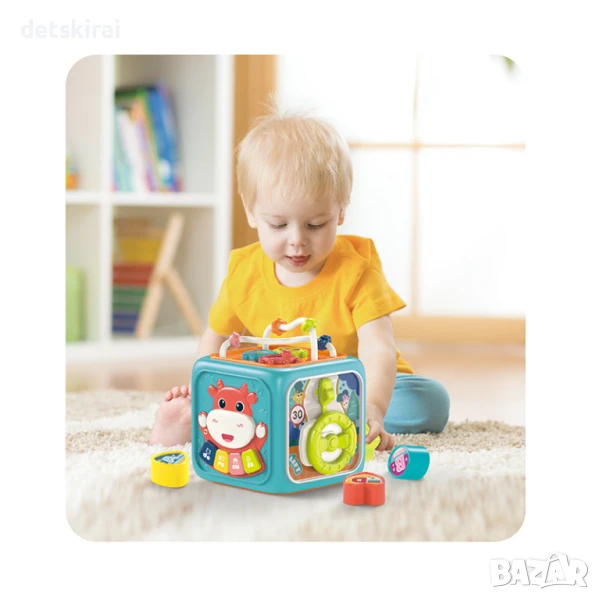 Занимателен куб - 6 в 1, снимка 1