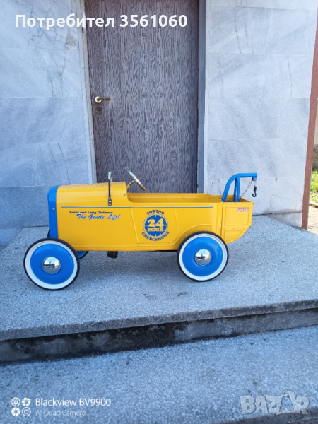 Детска ламаринена количка FORD пътна помощ, снимка 1