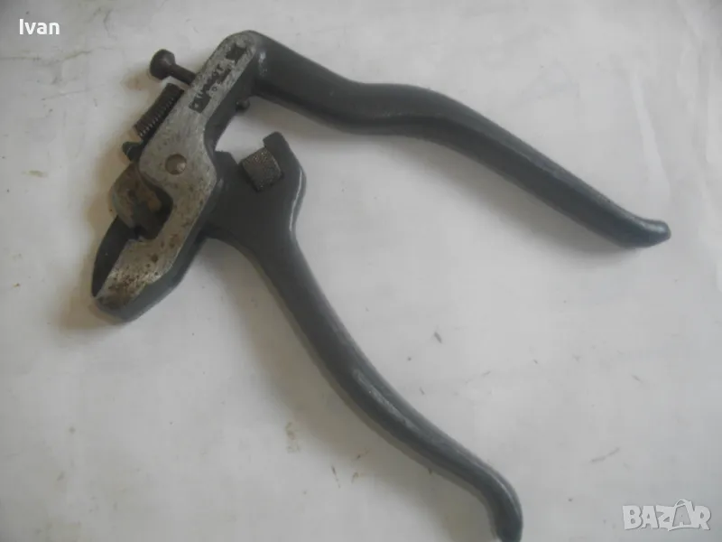 ПЕЖО НОВИ ПРОФЕСИОНАЛНИ ФРЕНСКИ РЪЧНИ КЛЕЩИ ЧАПРАЗ 0-5 мм НА ЗЪБИ НА ВЕРИГИ ТРИОНИ ДИСКОВЕ PEUGEOT, снимка 1