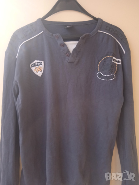 САМО 5 лв. - Спортна мъжка блуза с дълъг ръкав - Внос Турция, снимка 1