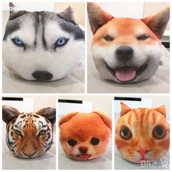 Декоративни възглавнички със животни - 5 модела, снимка 1