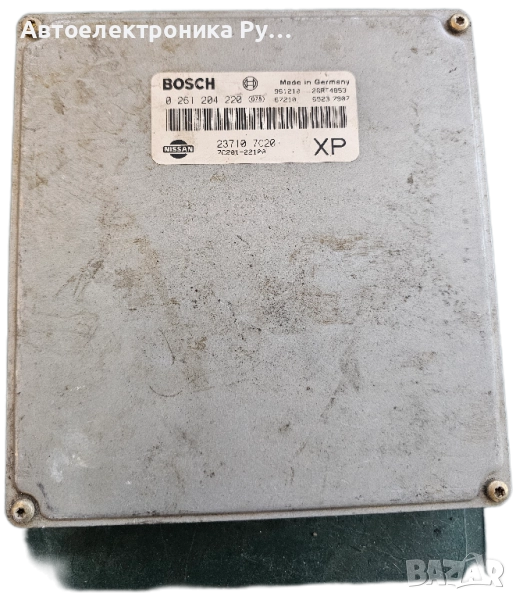 компютър NISSAN SERENA 1.6 16V, BOSCH 0 261 204 220, 0261204220, 237107C201 XP , снимка 1