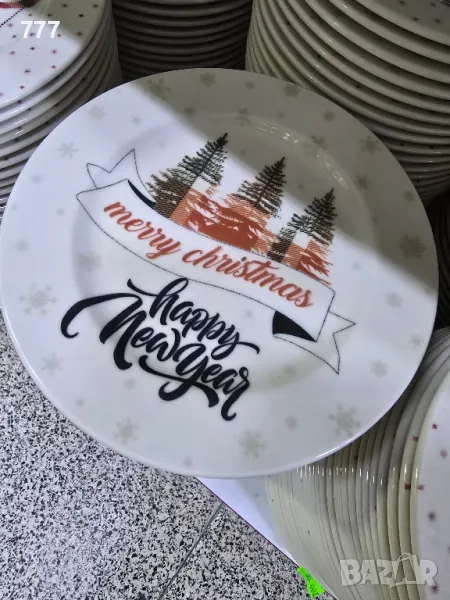 коледни чинии , снимка 1