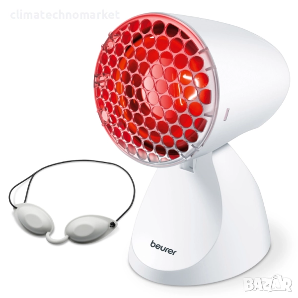 Инфрачервена лампа, Beurer IL 11 infrared heat lamp, for colds and muscle tension, 5 angle settings,, снимка 1