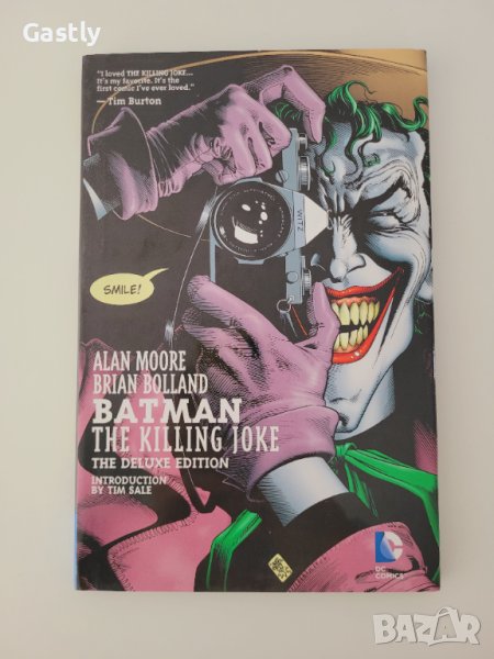 Batman: The Killing Joke, Hardcover Deluxe Edition, NM, DC, снимка 1