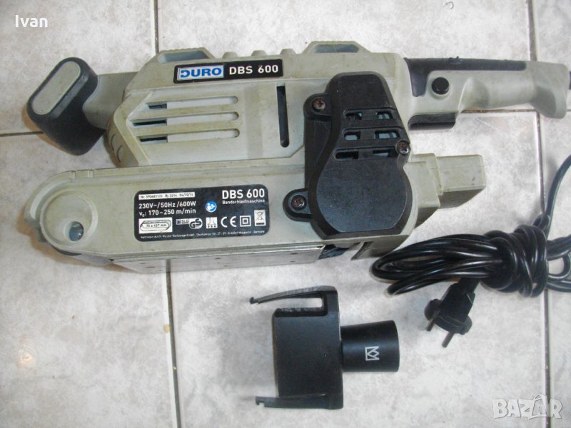 С ПРОБЛЕМ-600 Вата-Немски Лентов Шлайф-Профи-Duro DBS600, снимка 1
