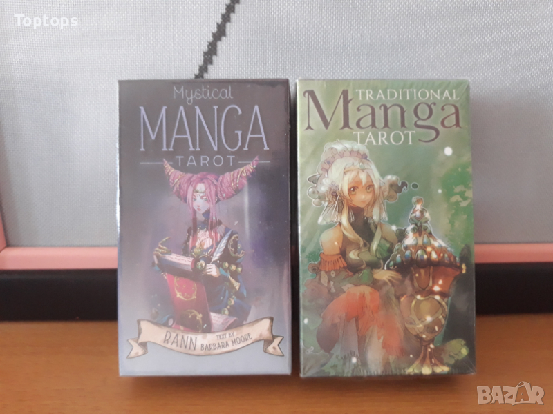 Манга таро карти: Mystical Manga Tarot & Traditional Manga Tarot, снимка 1