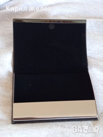 Луксозен визитник нов кожа GUARD HMS много красив 50558, снимка 3 - Други - 51740027