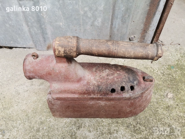 Много рядка Стара ютия, снимка 2 - Антикварни и старинни предмети - 53604842