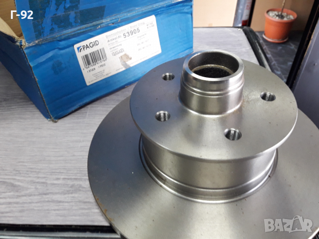 8DD355102-361=53905=251407617A**NEU**HELLA-PAGID**VW*T2*T3**СПИРАЧЕН ДИСК *ПРЕДЕН *