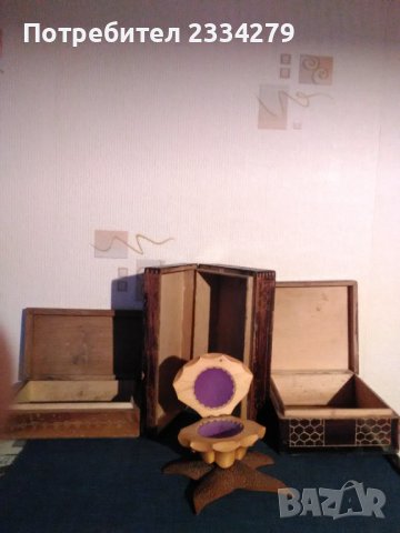 Стари дървени кутийки от 20-те години., снимка 2 - Антикварни и старинни предмети - 33419314