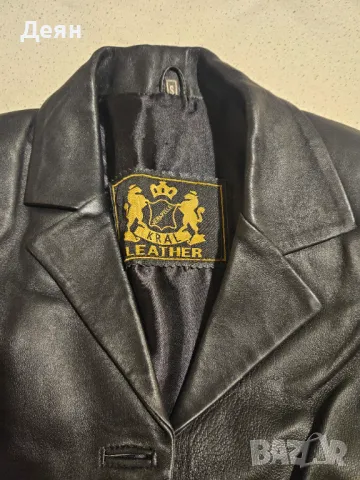 Дамско кожено яке , снимка 2 - Якета - 49524733