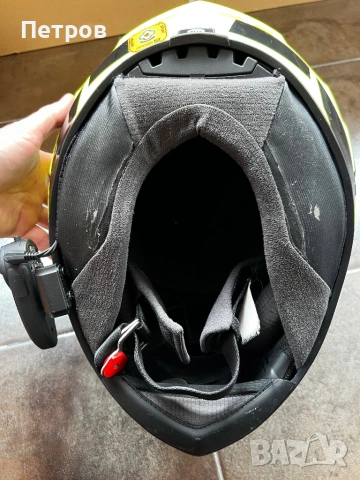 BELL STAR BLACK/YELLOW  висок клас каска, снимка 10 - Аксесоари и консумативи - 53824530