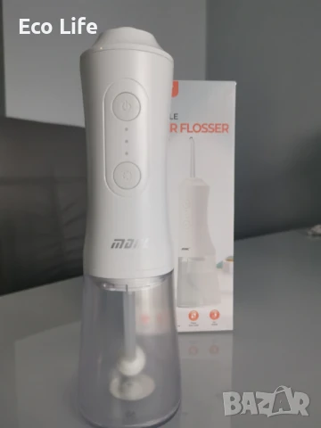 Орален иригатор (зъбен душ) с 4 почистващи глави, резервоар 300 мл