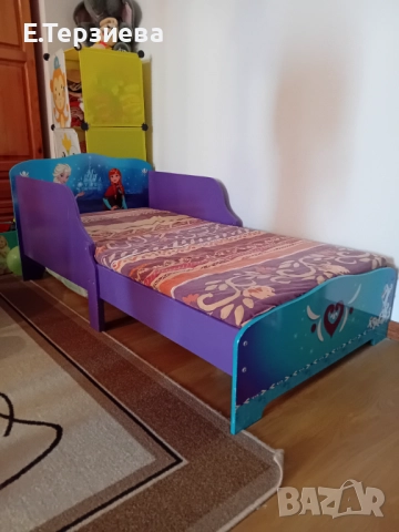 Детско легло + подарък двулицев матрак,размери 142-172 на матрака, снимка 3 - Мебели за детската стая - 52250299