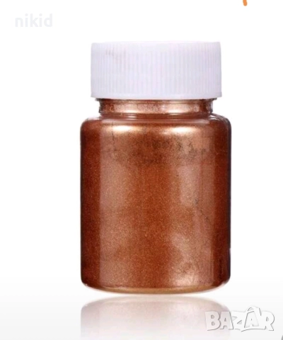 10 гр злато златен златист бронзов оцветител боя прах металик сладкарска за торти ядивна дъст gold, снимка 6 - Други - 47501059