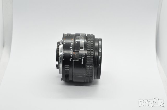 Обектив Nikon AF Nikkor 50mm f/1.4, снимка 7 - Обективи и филтри - 44482240