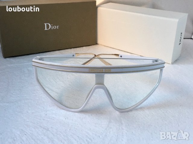 Dior дамски прозрачни слънчеви очила маска 1:1 - 4 цвята, снимка 8 - Слънчеви и диоптрични очила - 41925707