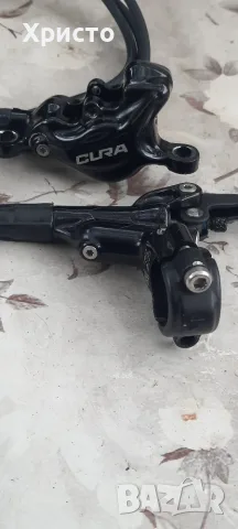Formula Cura2 и курбели Shimano XT 