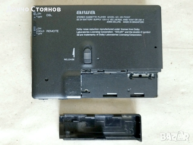 Преносим касeтофон (WALKMAN) - AIWA PX537 , снимка 4 - Други - 53664845