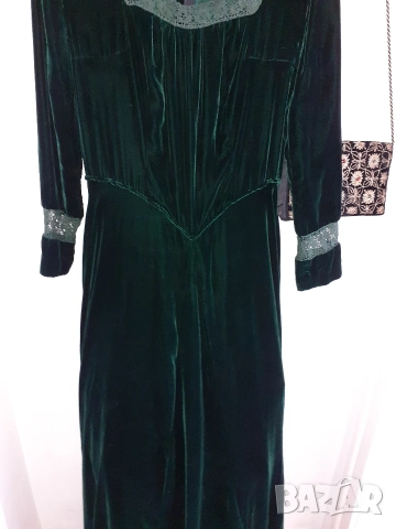 Бутикова кадифена рокля!, снимка 5 - Рокли - 53625466