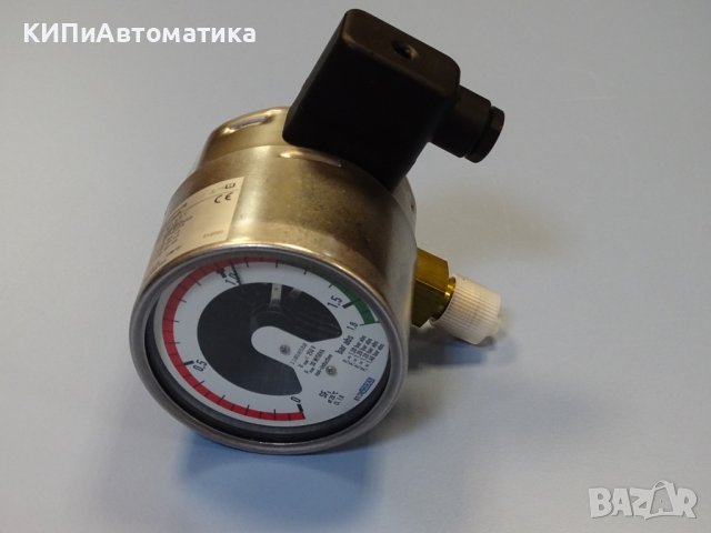 Ел. контактен манометър Wika SF-6 pressure gauge Ф100 0-1.6 bar, снимка 7 - Резервни части за машини - 40620241