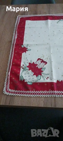 Новогодишни покривки за маса, снимка 4 - Покривки за маси - 52668385