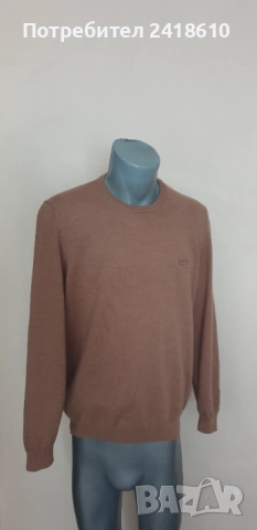 Hugo Boss  Wool / Knit Mens Size L - XL НОВО! ОРИГИНАЛ! Мъжки Пуловер!, снимка 12 - Пуловери - 52142021